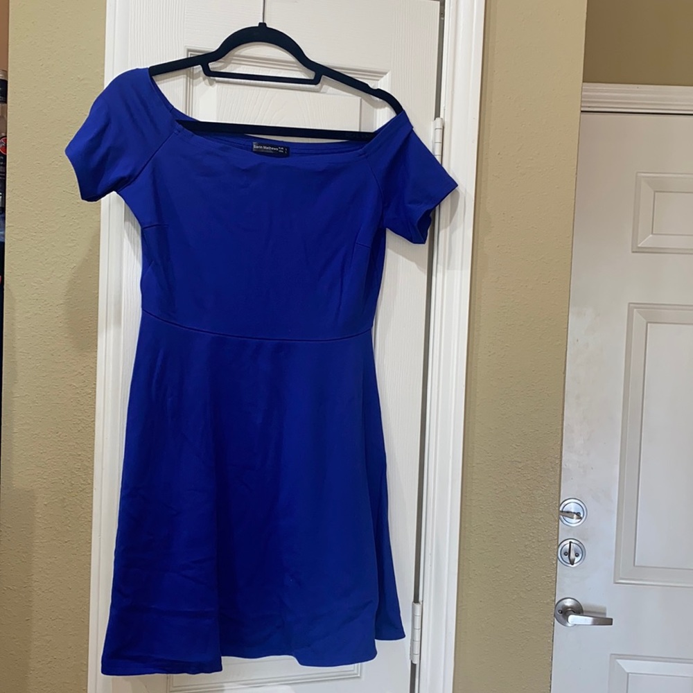 Blue dress